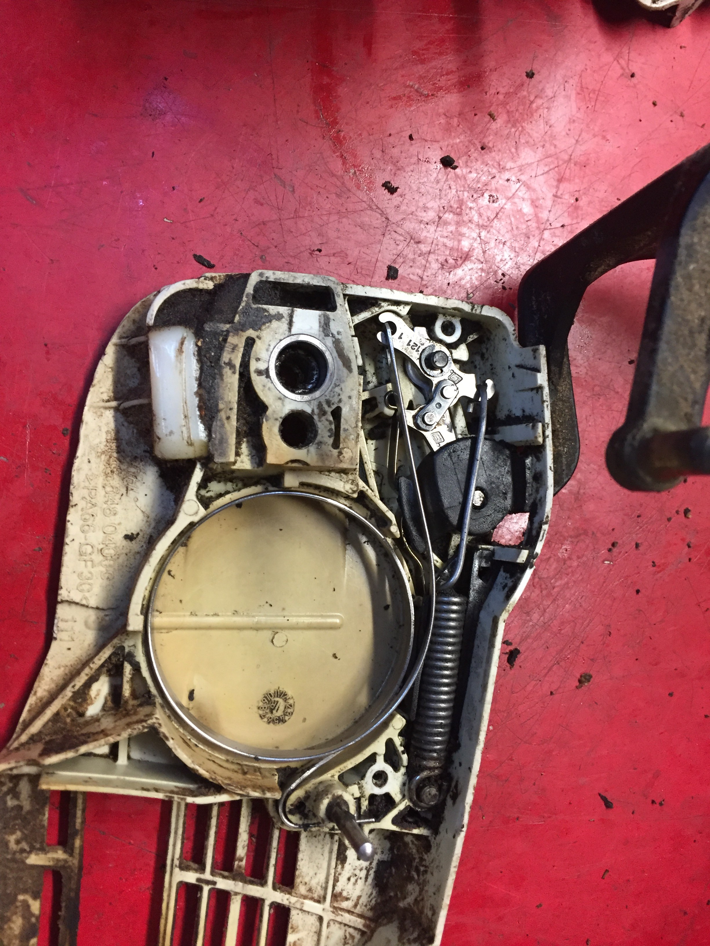 Chainsaw Dies When Chain Brake Applied at Lee Murdock blog